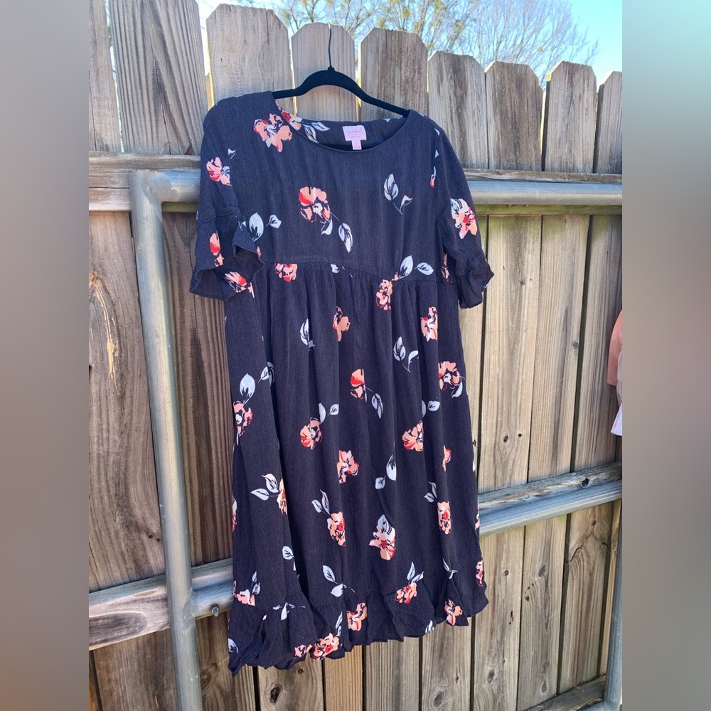 Isabel Floral Maternity Dress